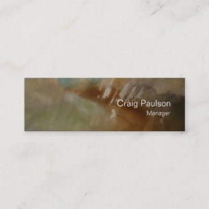 Minimalistic Skinny Abstract Business Card