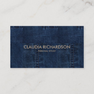 Minimalistic Stylist Wedding Planer Business Card