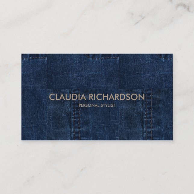 Minimalistic Stylist Wedding Planer  Business Card (Front)