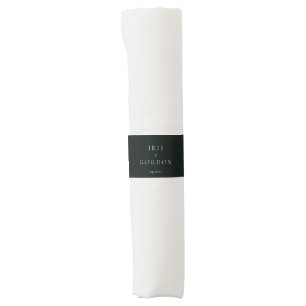 Minimalistic Wedding Custom Green Napkin Bands