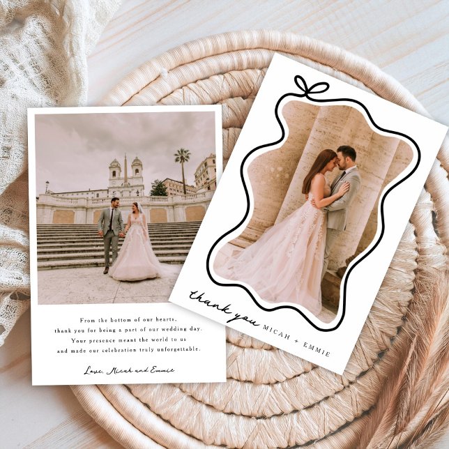 Minimalistic Wedding Thank You Card (Creator Uploaded)