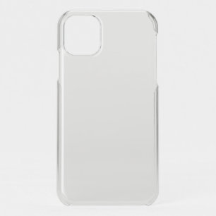 Minimalistic white colour iPhone 11 case