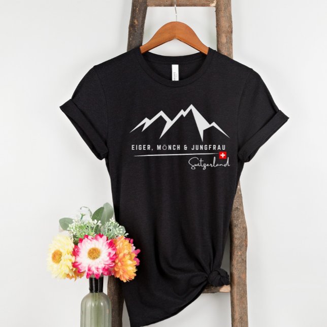 Minimalistic White  | Swiss Alps Trilogy T-Shirt (Creator Uploaded)