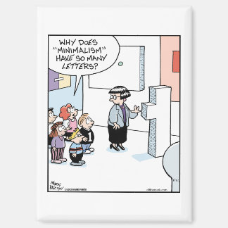 Minimilism Art Magnet