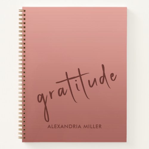 Minimimal Script Gratitude Journal