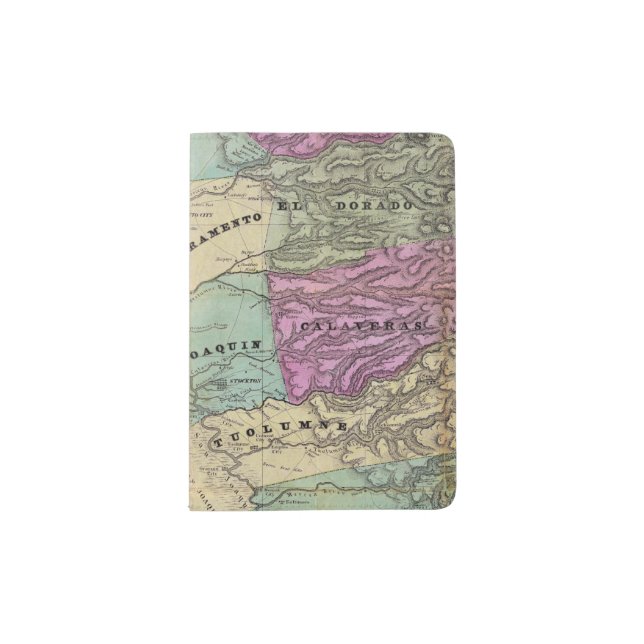Mining District of California Passport Holder (Front)