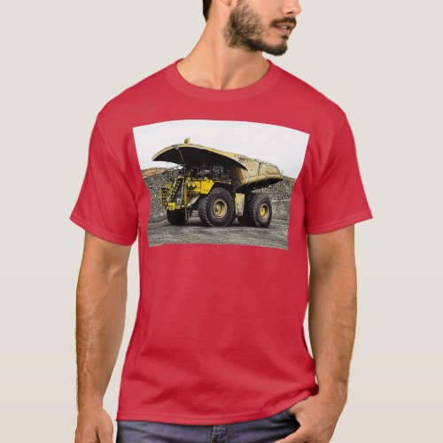 Mining Dump Truck Caterpillar T_Shirt