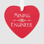 Mining Engineer Decorative Line