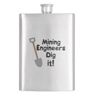 Mining Engineers Dig It Flask
