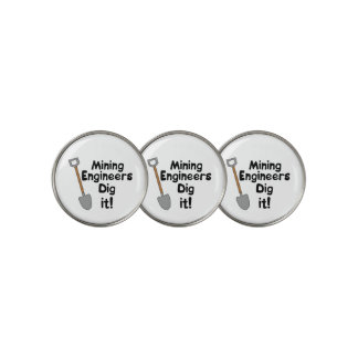 Mining Engineers Dig It Golf Ball Marker