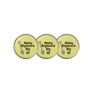Mining Engineers Dig It Golf Ball Marker