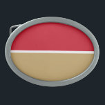 Mining Gold with Blood Belt Buckle<br><div class="desc">Why would you want a red and gold-colored belt buckle? Why not?</div>