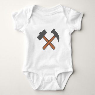 Mining of Hämmer mining hammers Baby Bodysuit