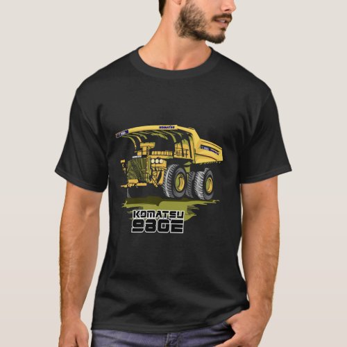 Mining Truck Komatsu 980E T_Shirt