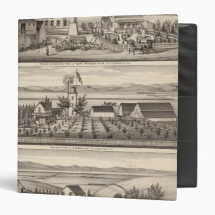 Mininger, Dennis & Hauschildt residences 3 Ring Binder