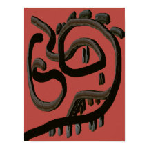 Mininu Omi – Boy to Man, Expressive Abstract Face