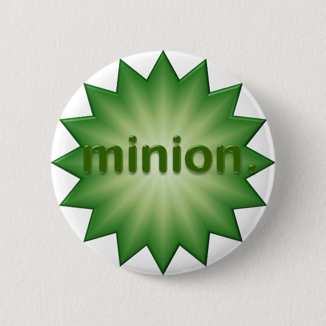 Minion Pinback Button (Front)