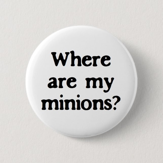 Minions Pinback Button (Front)