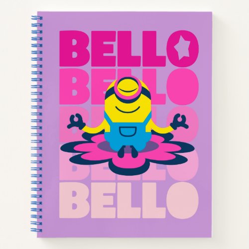 Minions The Rise of Gru  Bello Meditation Notebook