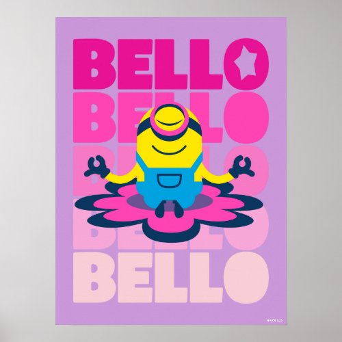 Minions The Rise of Gru  Bello Meditation Poster