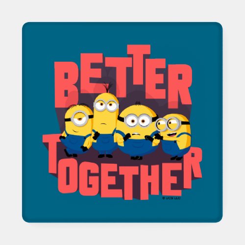Minions The Rise of Gru  Better Together Coaster Set