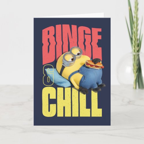 Minions The Rise of Gru  Dave Binge  Chill Card
