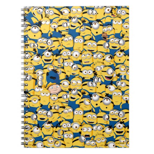 Minions The Rise of Gru  Enless Minions Pattern Notebook
