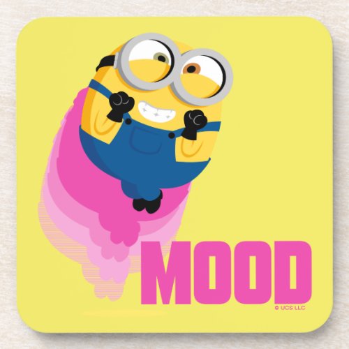 Minions The Rise of Gru  Excited Bob Mood Beverage Coaster