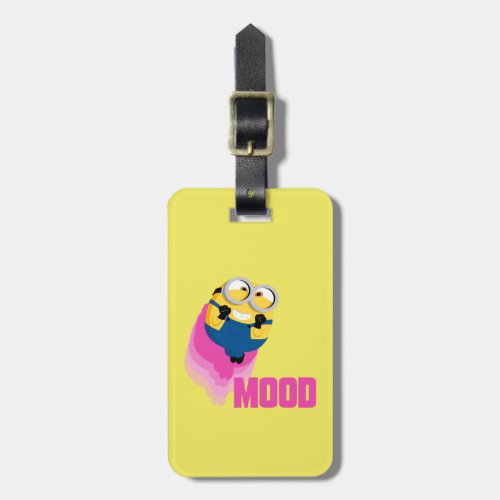 Minions The Rise of Gru  Excited Bob Mood Luggage Tag