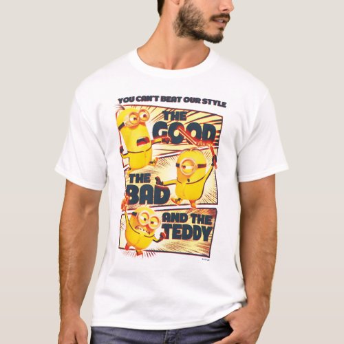 Minions The Rise of Gru  Good Bad  The Teddy T_Shirt