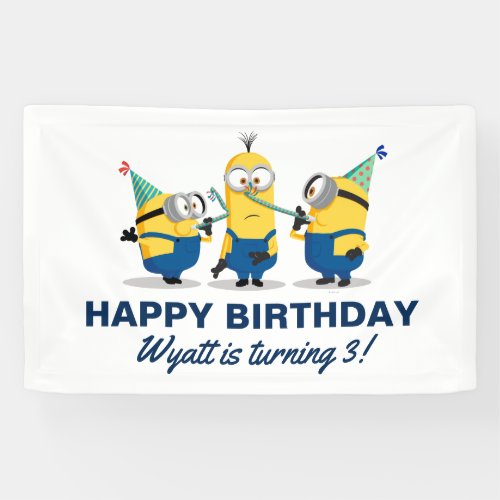 Minions The Rise of Gru  Happy Birthday Banner