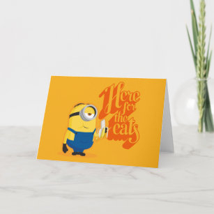 Minions: The Rise of Gru   Here for the Eats Card