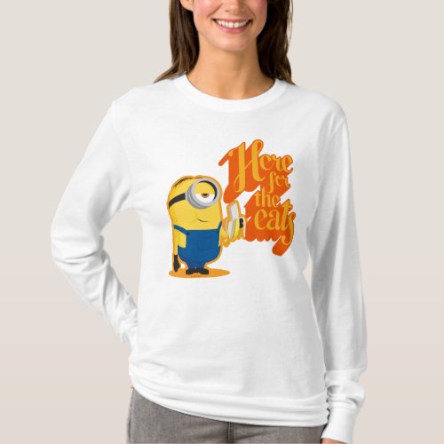 Minions The Rise of Gru  Here for the Eats T_Shirt