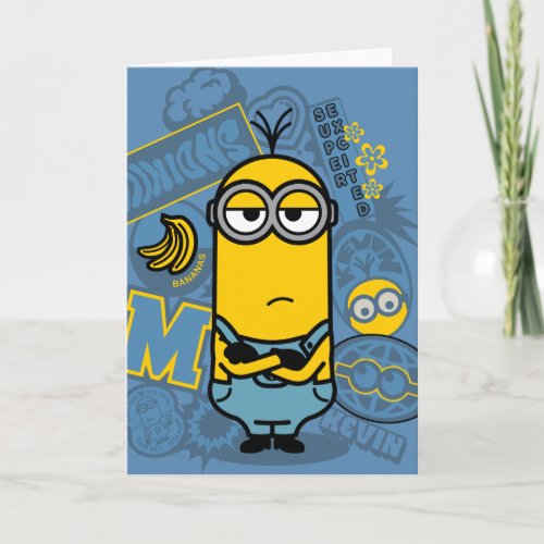 Minions The Rise of Gru  Kevin Travel Patches Card