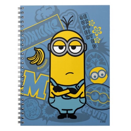 Minions The Rise of Gru  Kevin Travel Patches Notebook
