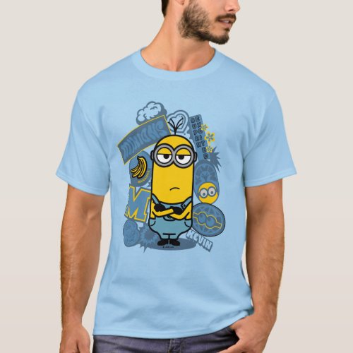 Minions The Rise of Gru  Kevin Travel Patches T_Shirt