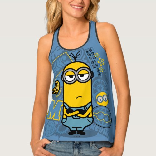 Minions The Rise of Gru  Kevin Travel Patches Tank Top