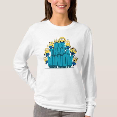 Minions The Rise of Gru  More Than A Minion T_Shirt