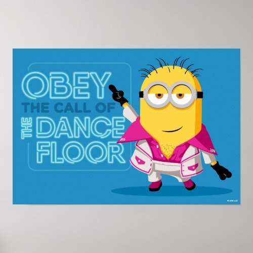 Minions The Rise of Gru  Phil Obey The Call Poster