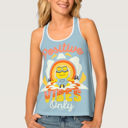 Minions The Rise of Gru  Positive Vibes Tank Top
