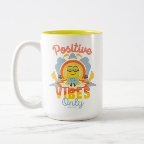 Minions The Rise of Gru  Positive Vibes Two_Tone Coffee Mug