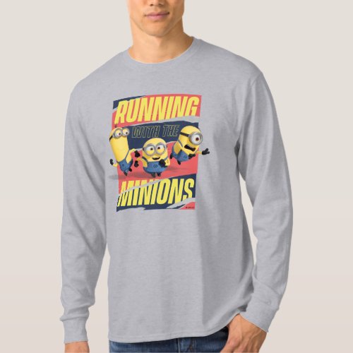 Minions The Rise of Gru Running With The Minions T_Shirt