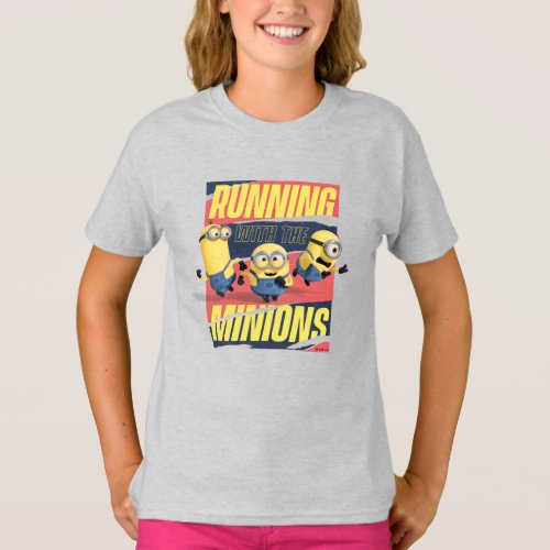 Minions The Rise of Gru Running With The Minions T_Shirt