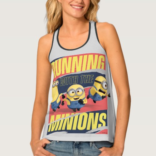 Minions The Rise of Gru Running With The Minions Tank Top