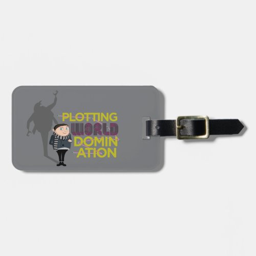 Minions The Rise of Gru  World Domination Luggage Tag
