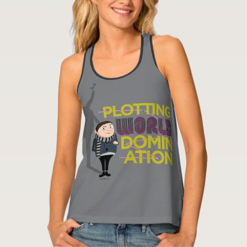 Minions The Rise of Gru  World Domination Tank Top
