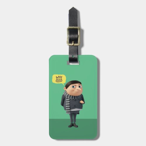 Minions The Rise of Gru  Young Gru Smiling Luggage Tag