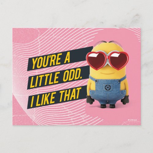 Minions Valentines Day  Dave _ I Like That Postcard