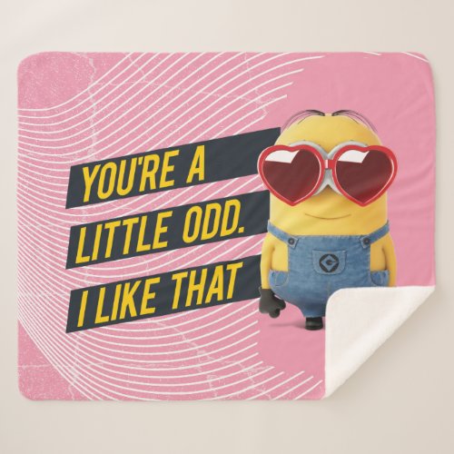 Minions Valentines Day  Dave _ I Like That Sherpa Blanket