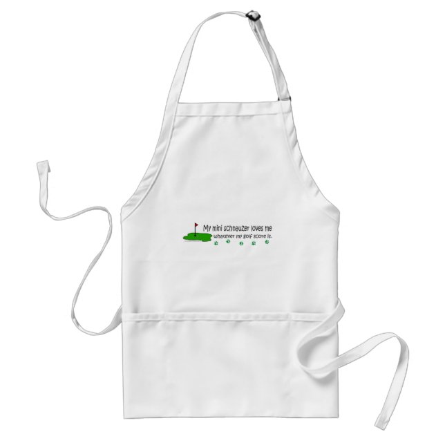 MiniSchnauzer Adult Apron (Front)